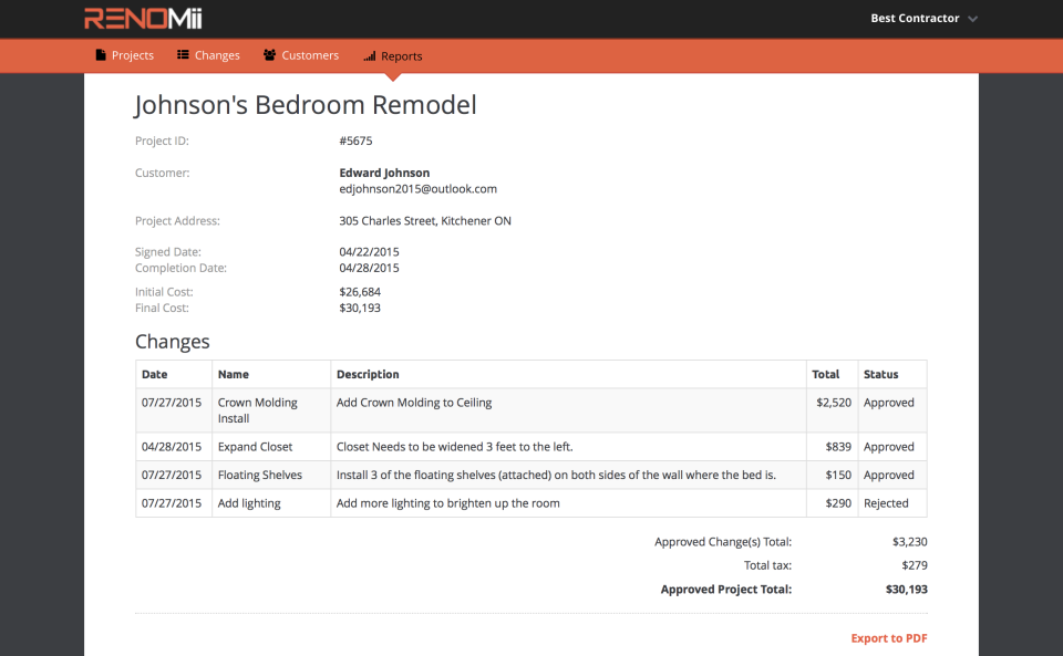 screenshot of RENOMii
