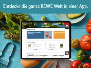 screenshot of REWE