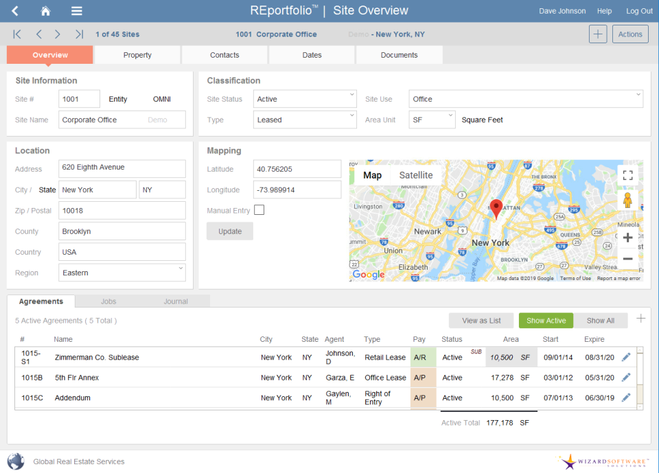 screenshot of REportfolio
