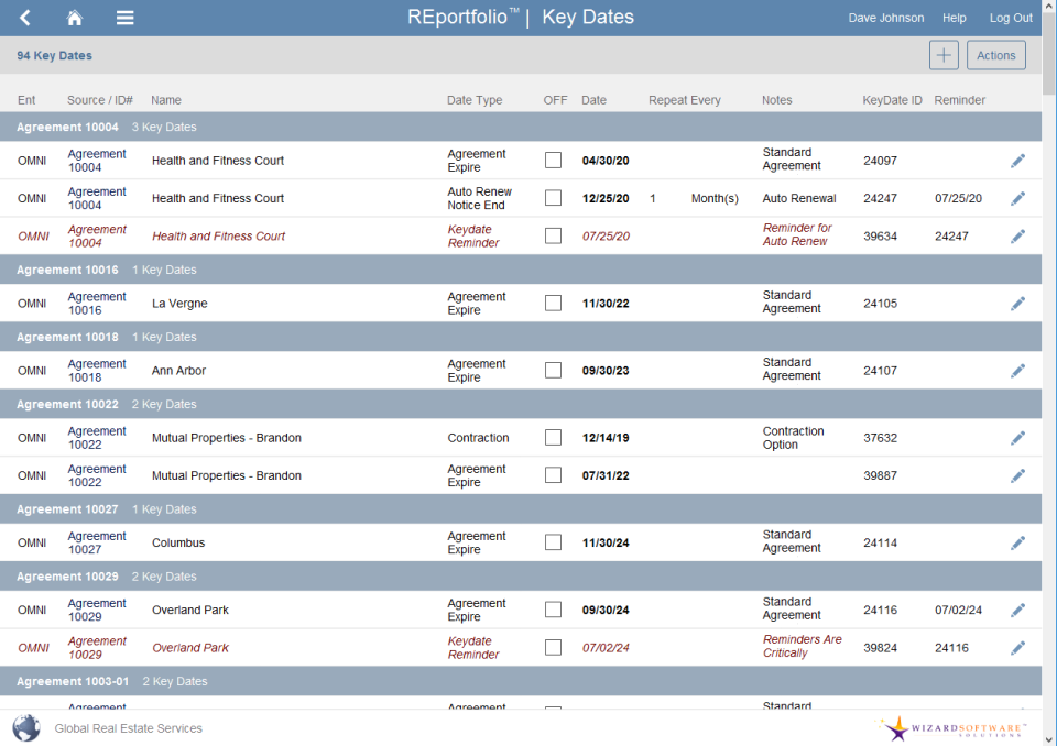screenshot of REportfolio