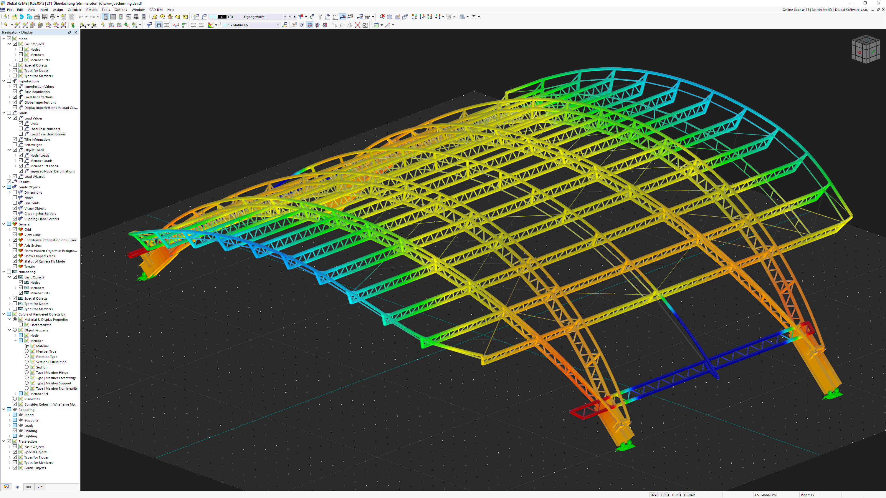 screenshot of RFEM