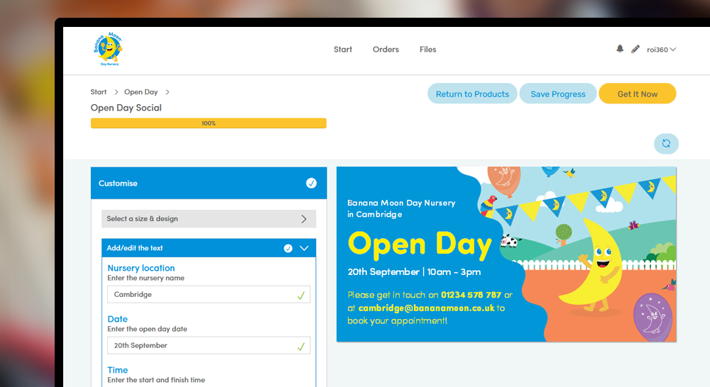 screenshot of ROI360