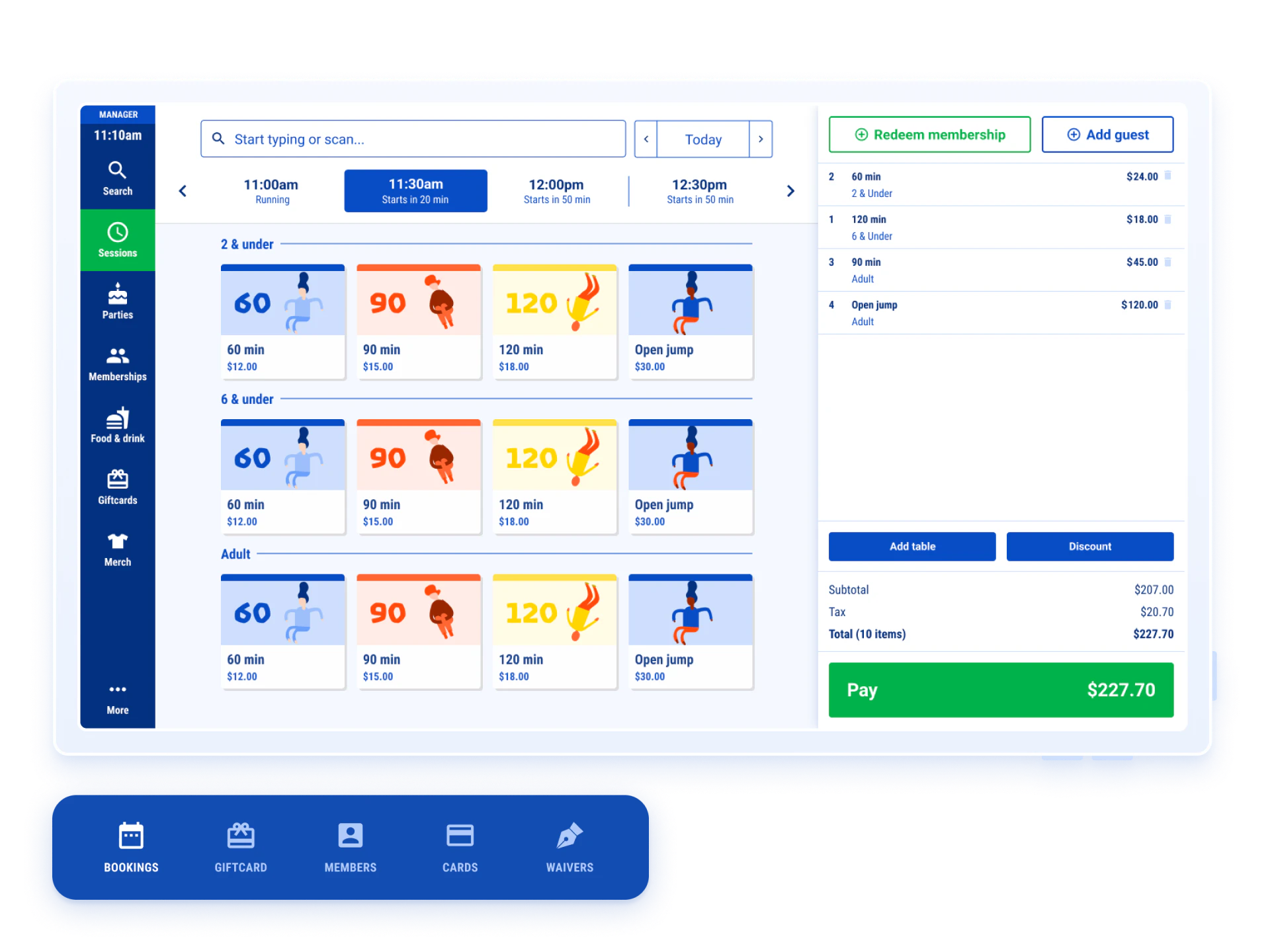 screenshot of ROLLER