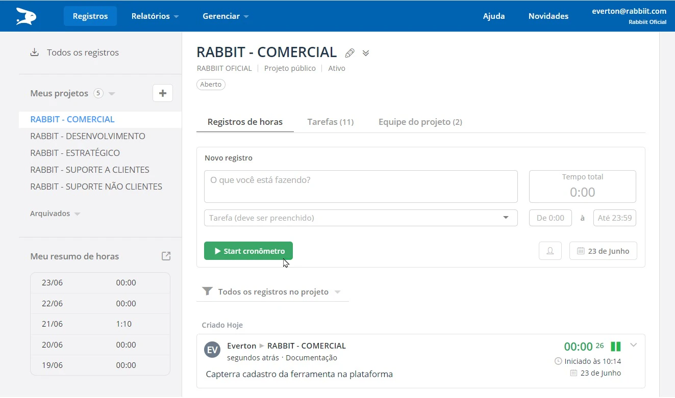 screenshot of Rabbiit