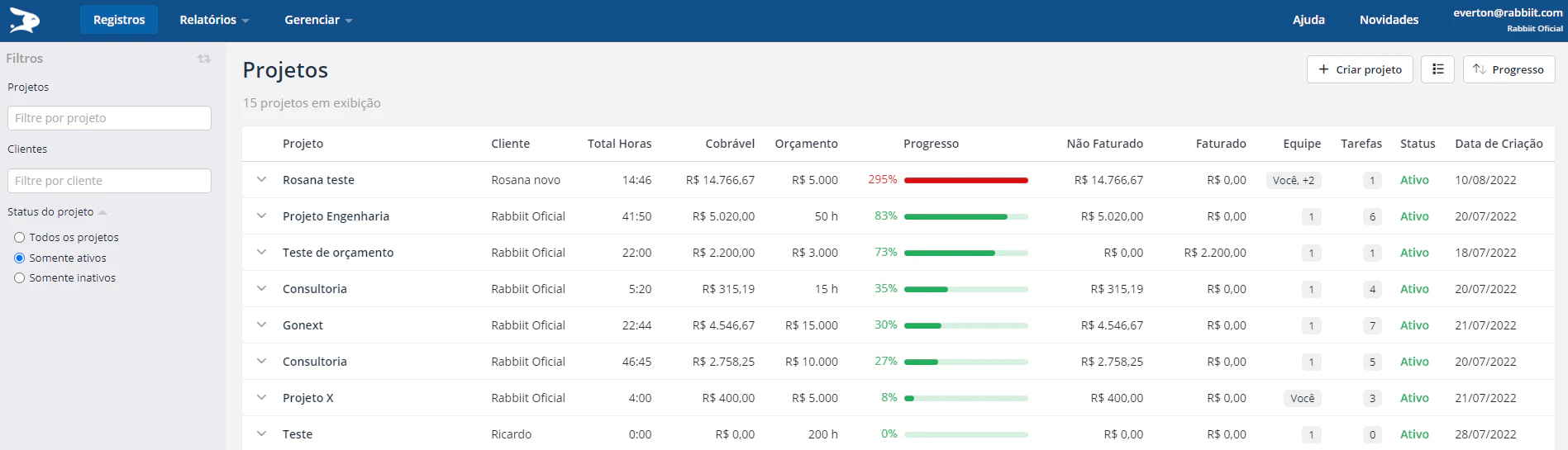 screenshot of Rabbiit