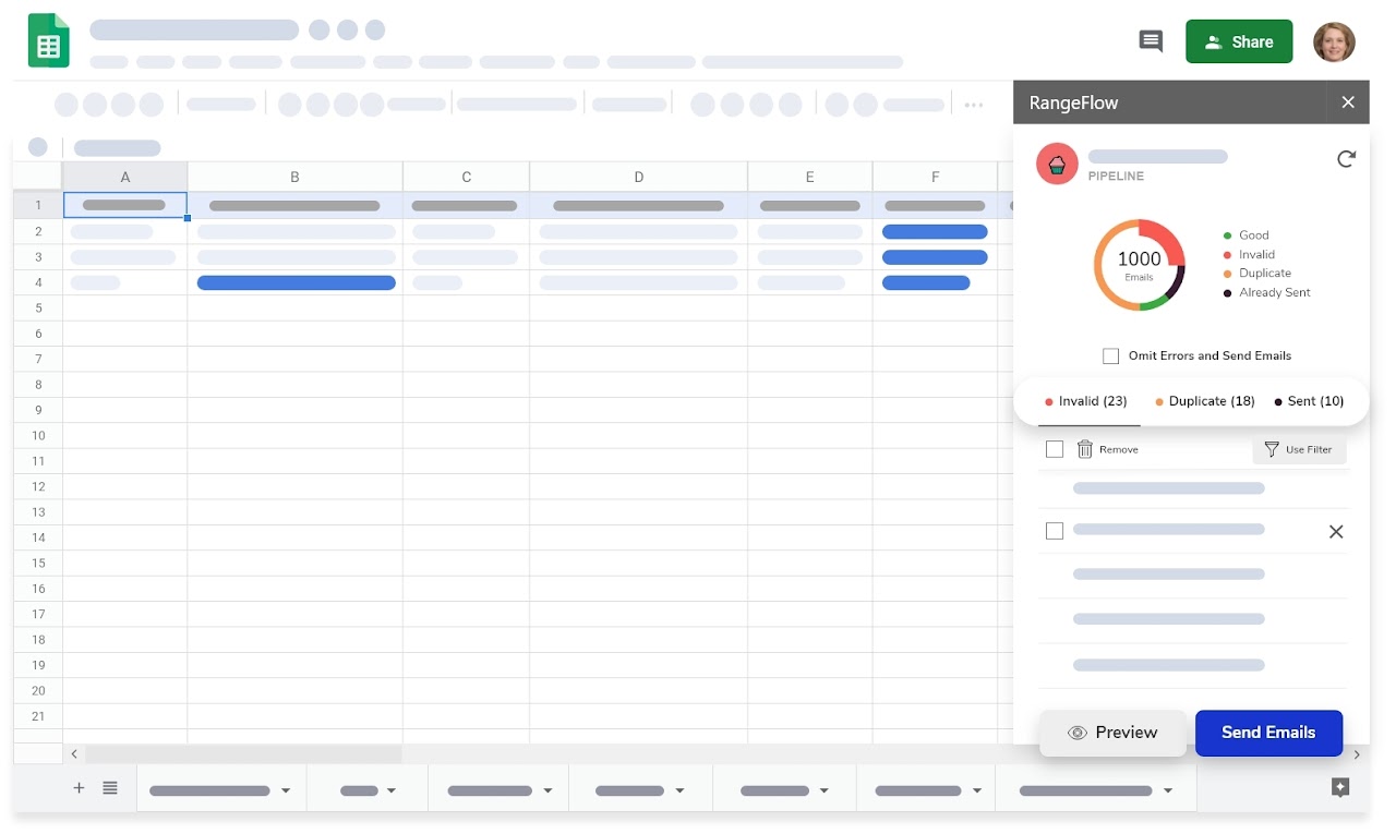 screenshot of RangeFlow