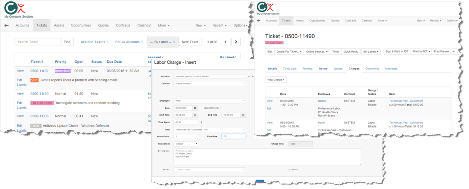 screenshot of RangerMSP