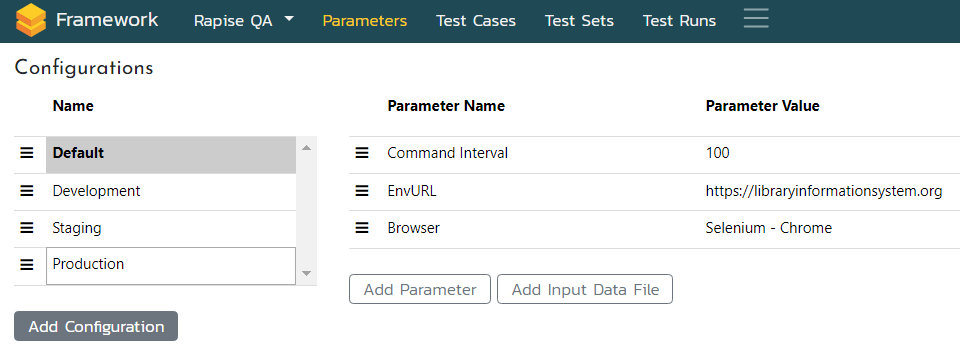 screenshot of Rapise