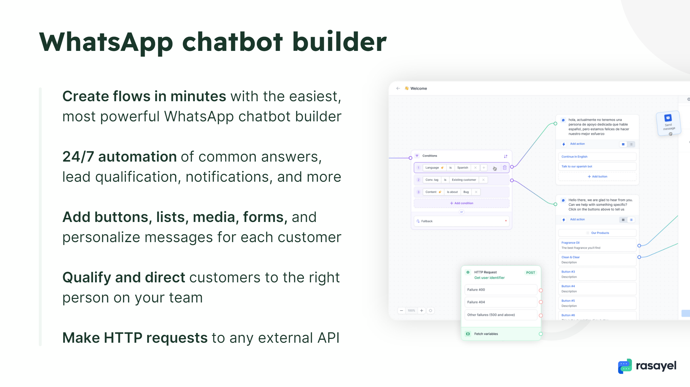 screenshot of Rasayel