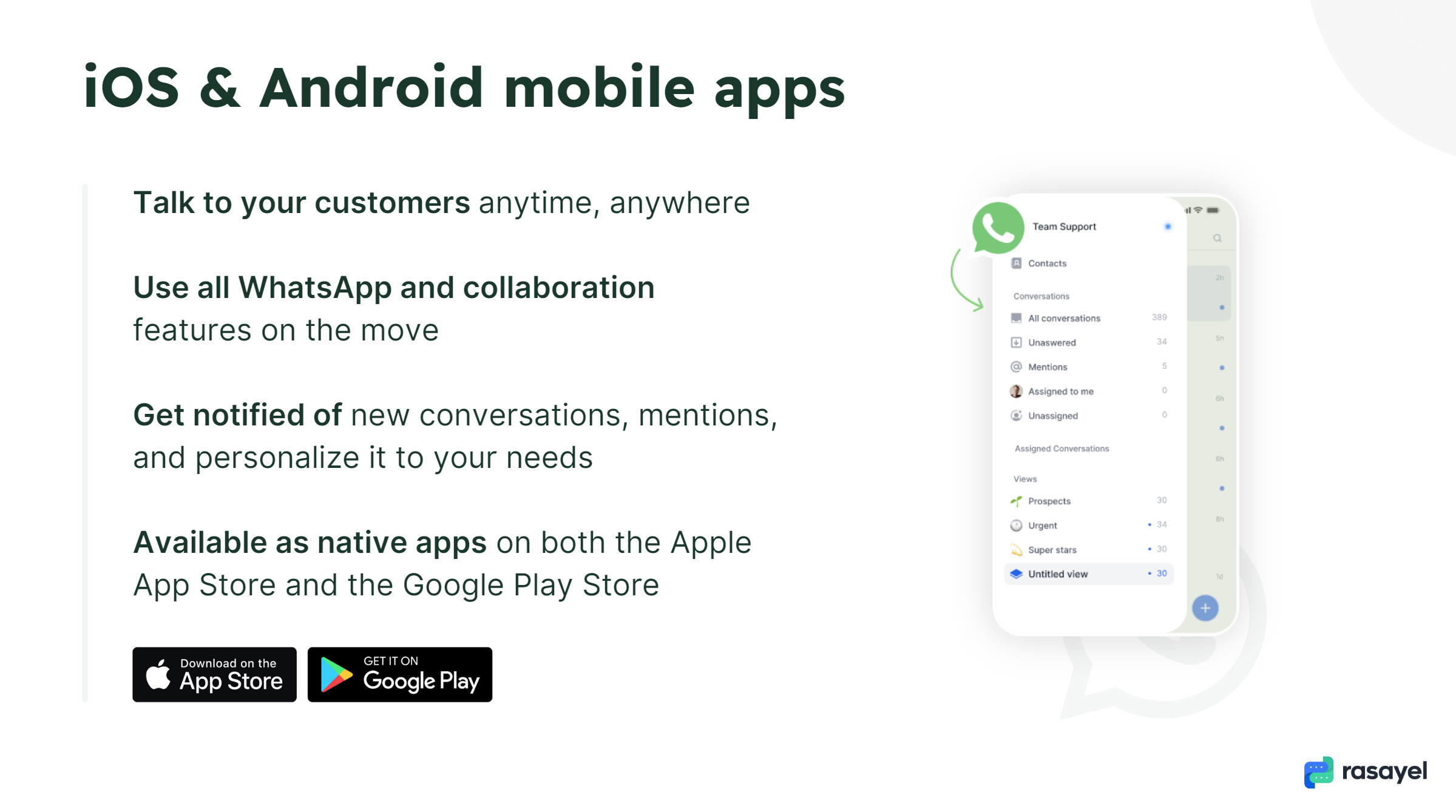 screenshot of Rasayel