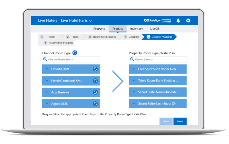 screenshot of RateTiger