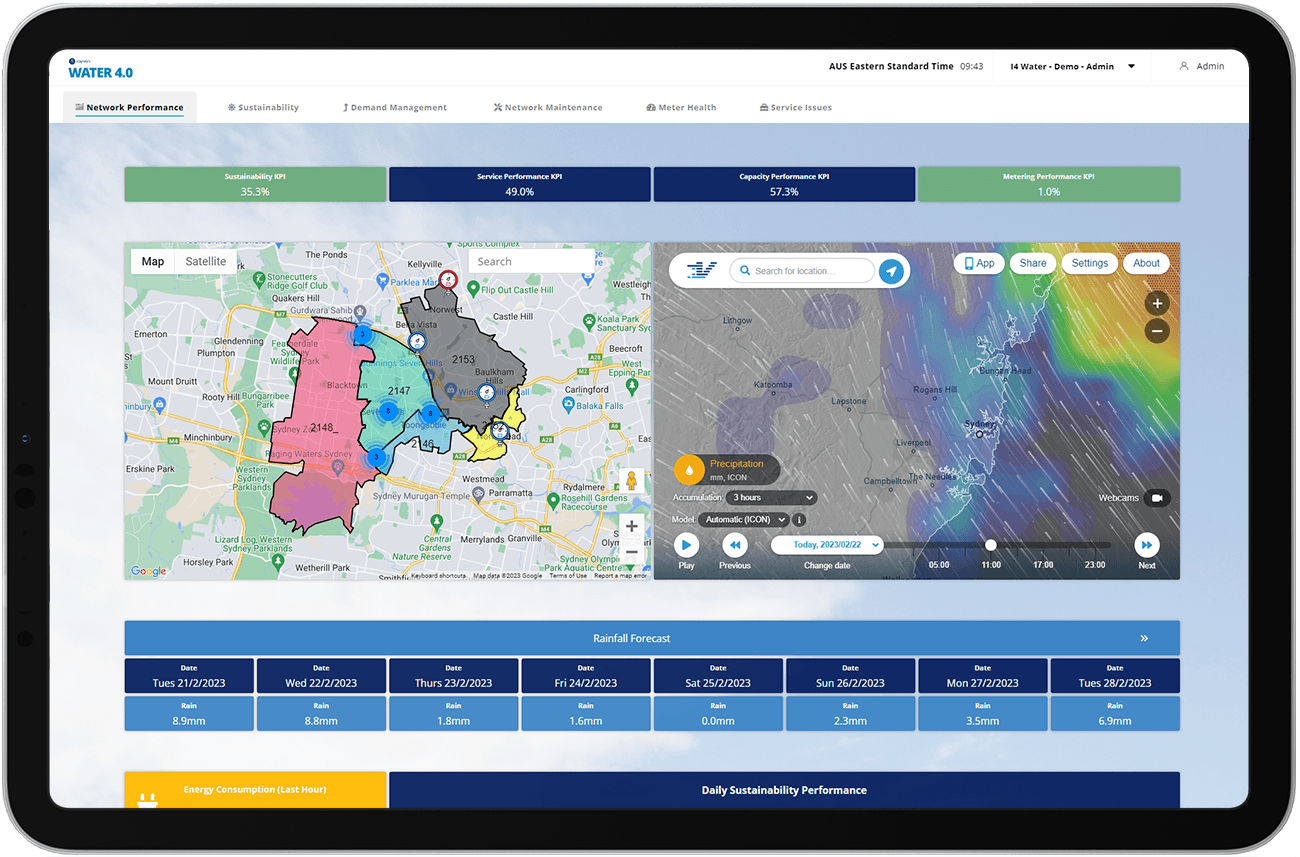 screenshot of Rayven