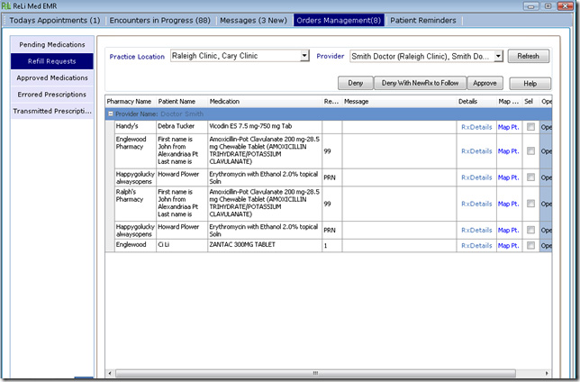 screenshot of ReLiMed