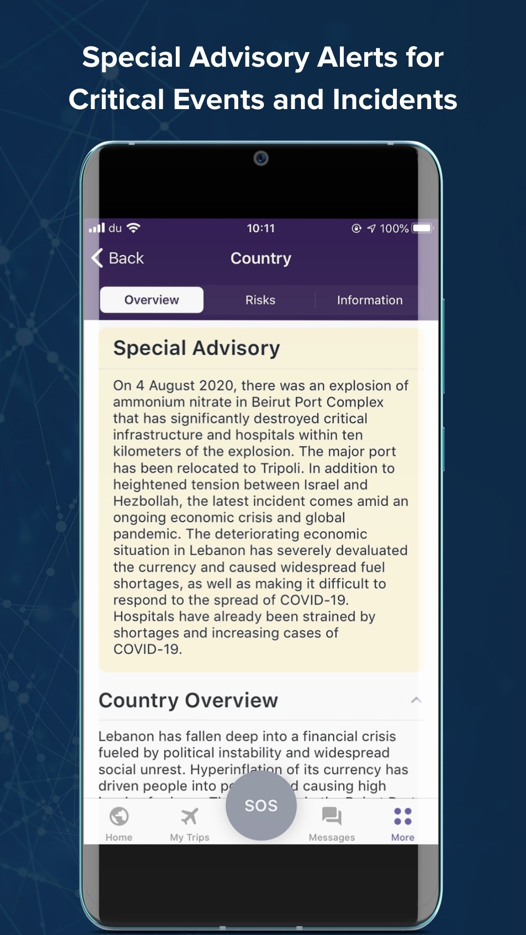 screenshot of ReachYou