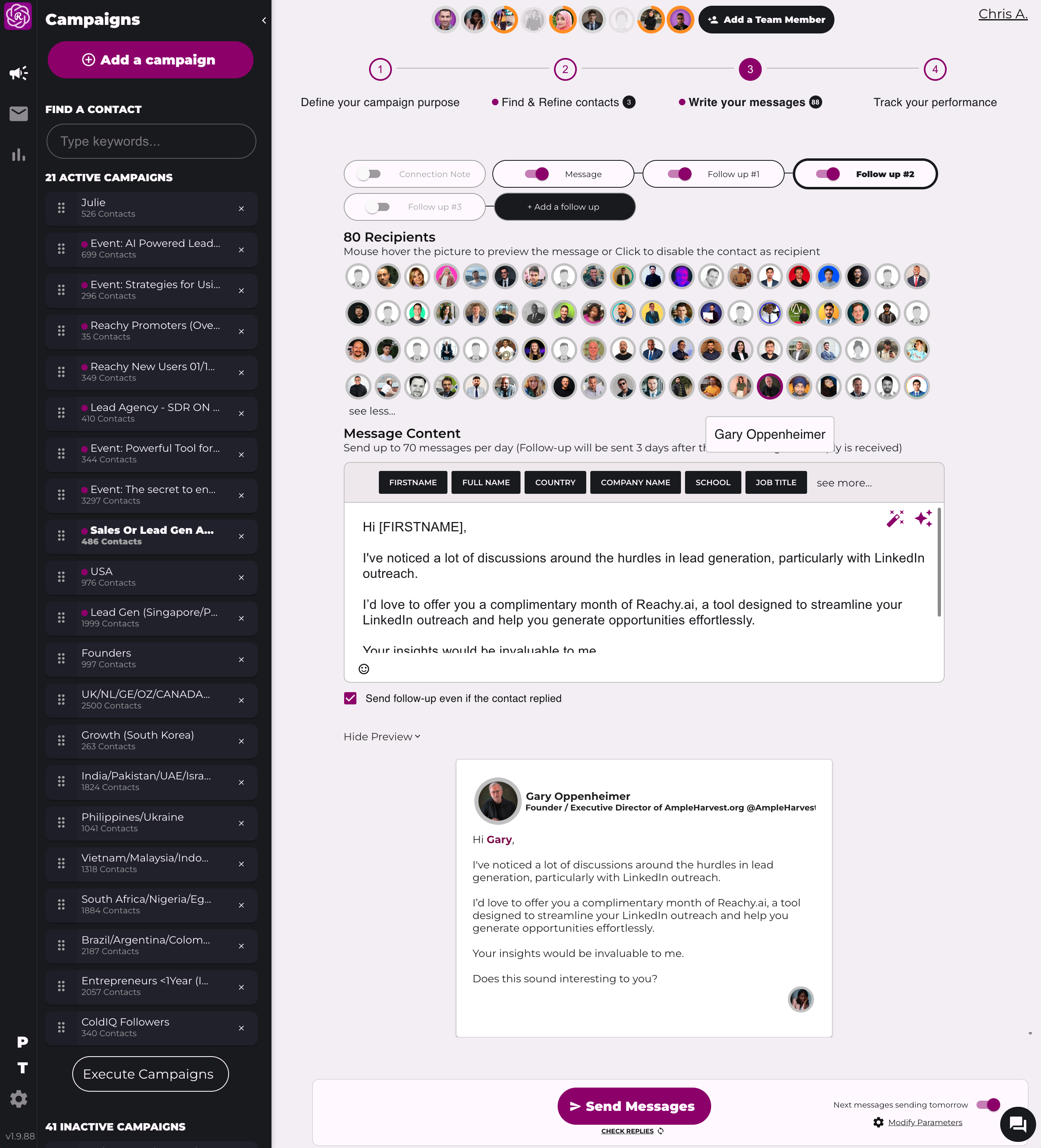 screenshot of Reachy