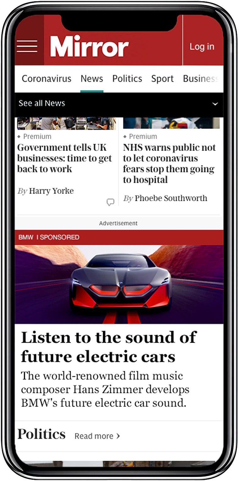 screenshot of Readpeak