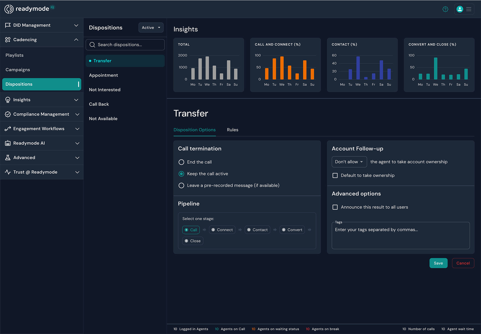 screenshot of Readymode