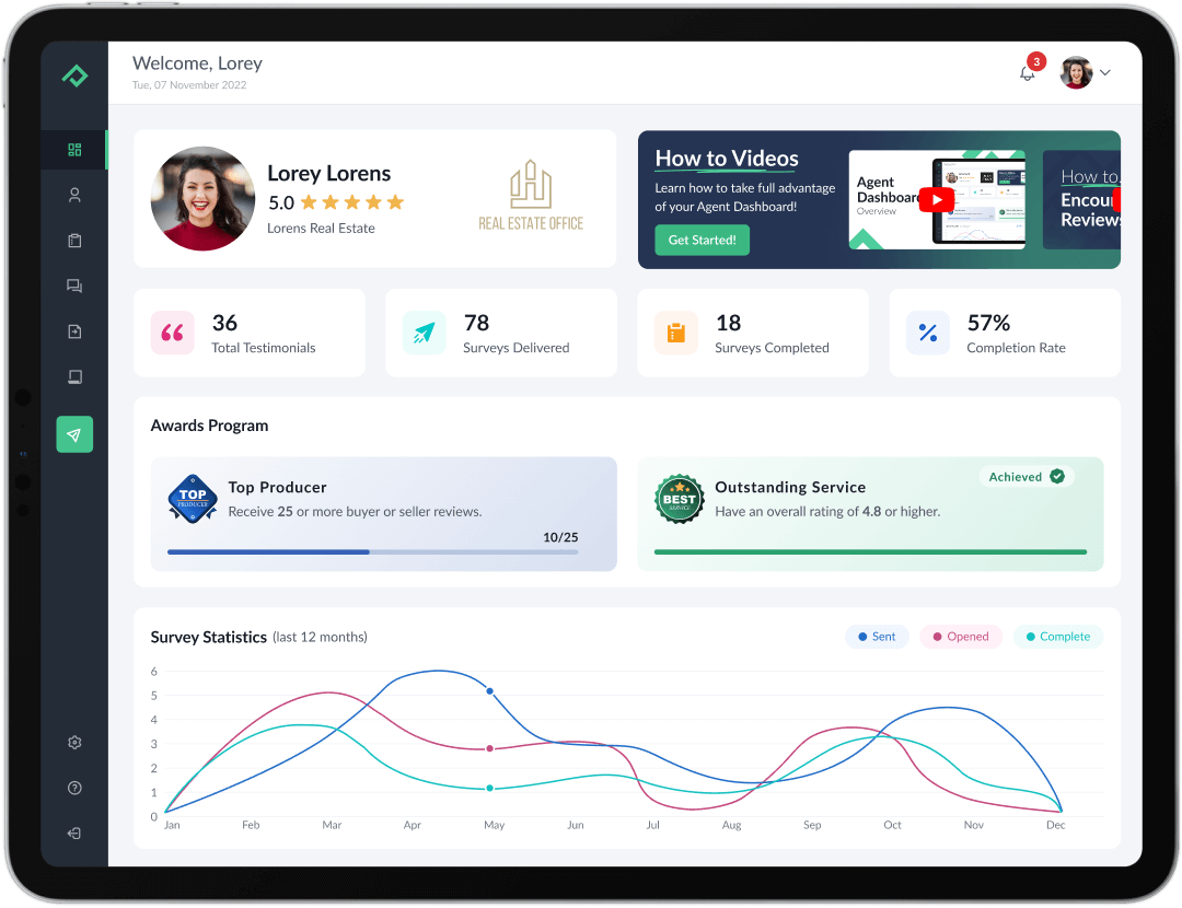 screenshot of RealSatisfied