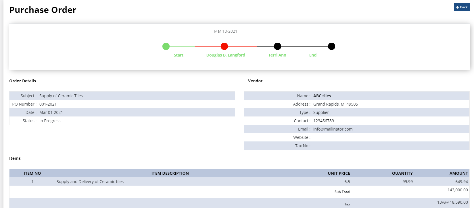 screenshot of Realtraker