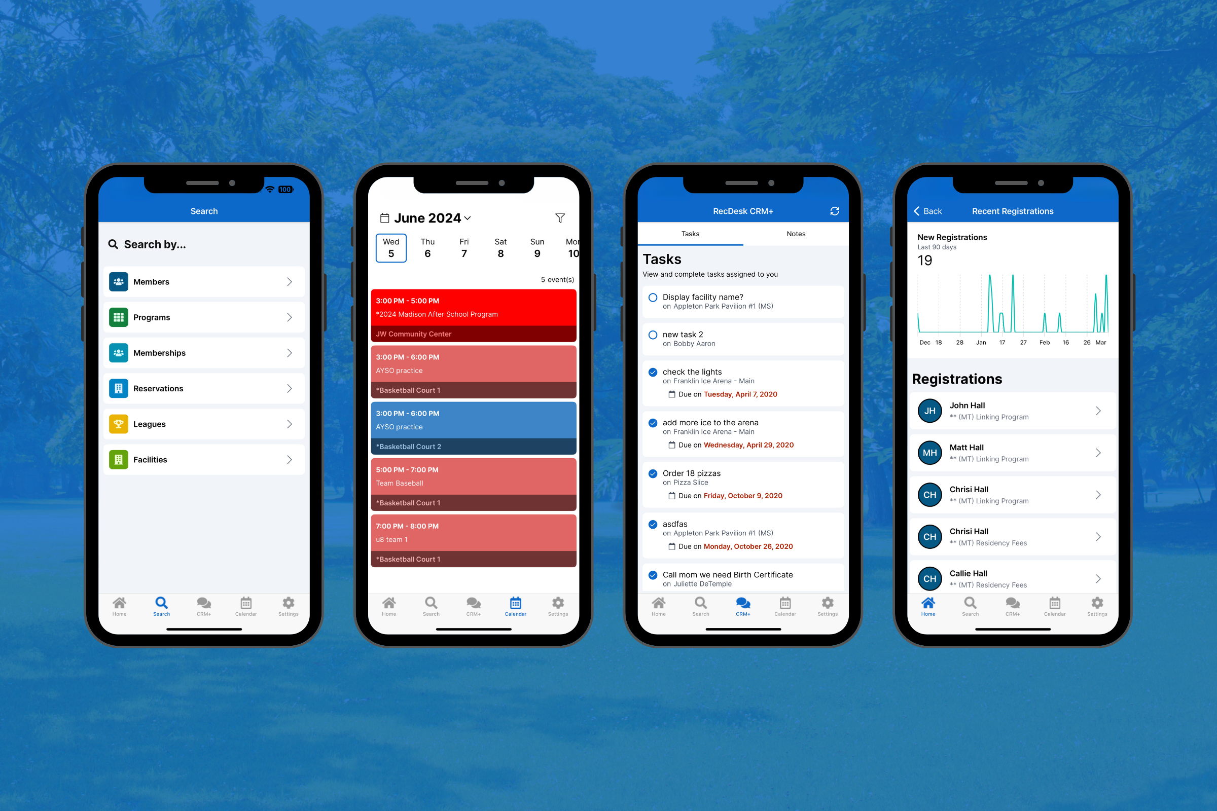 screenshot of RecDesk