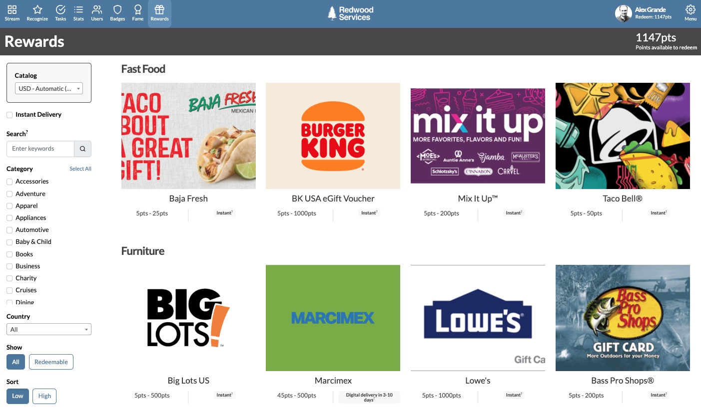 screenshot of Recognize