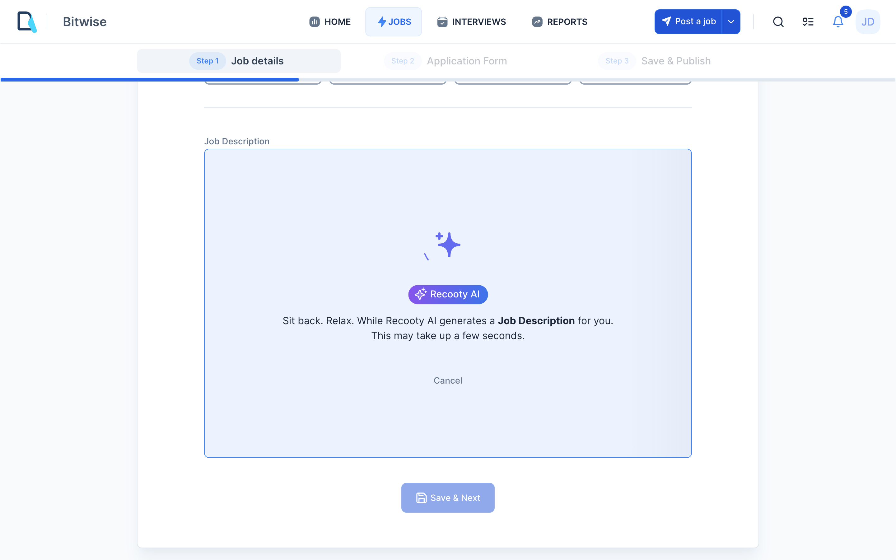 screenshot of Recooty