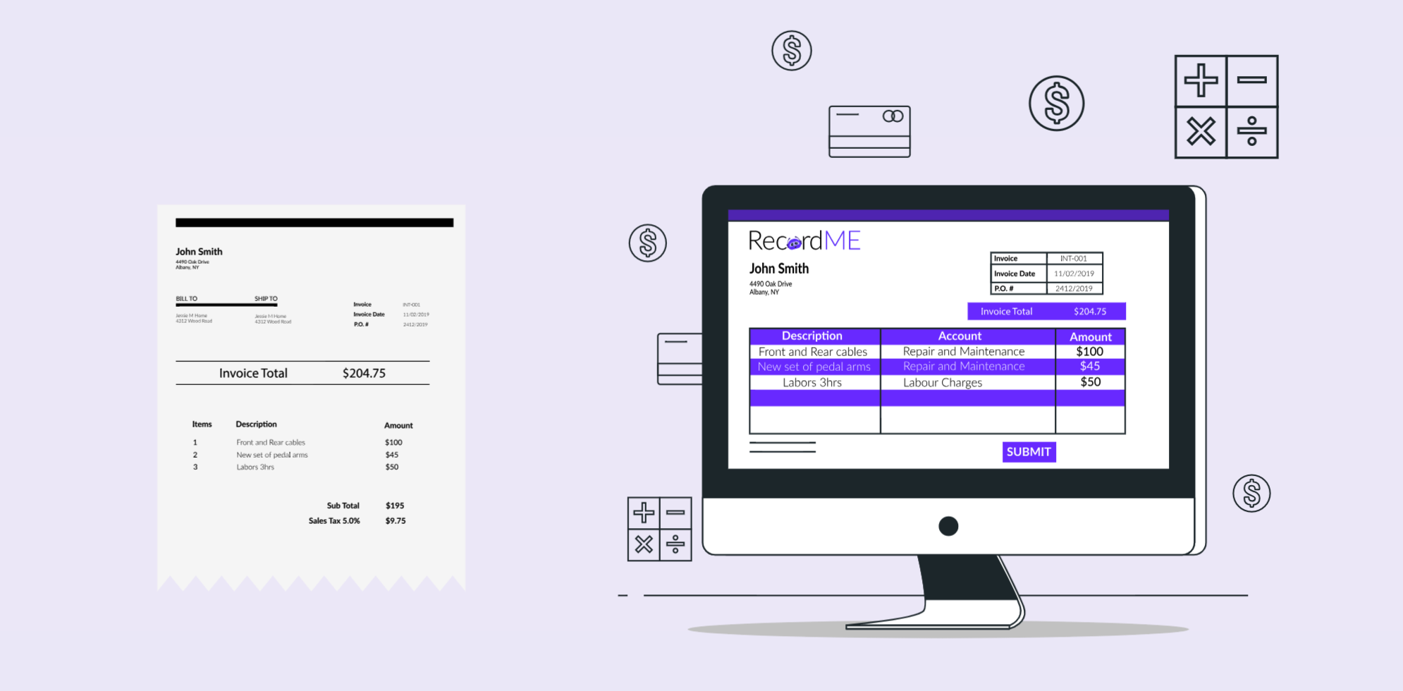 screenshot of RecordMe