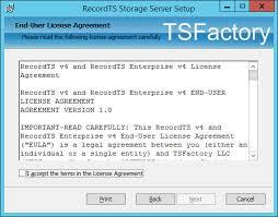 screenshot of RecordTS