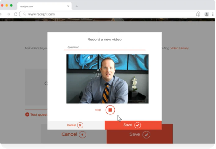 screenshot of Recright