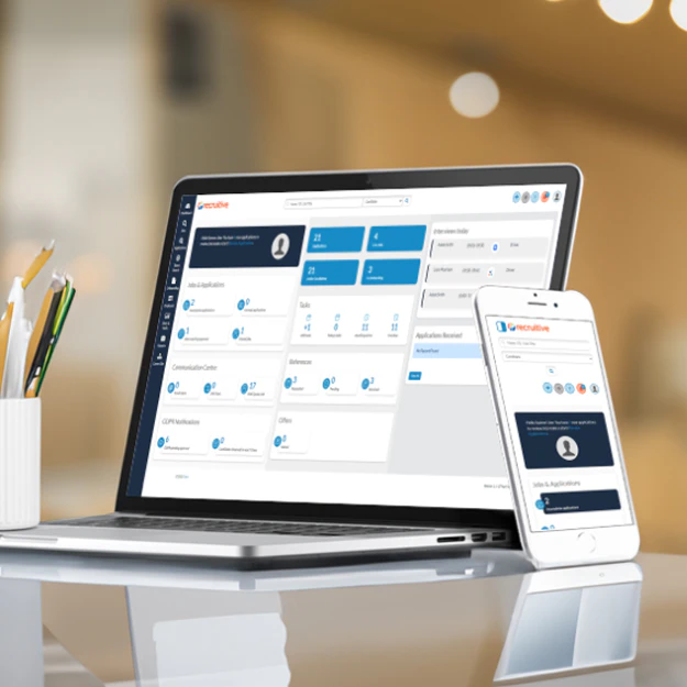 screenshot of Recruitive