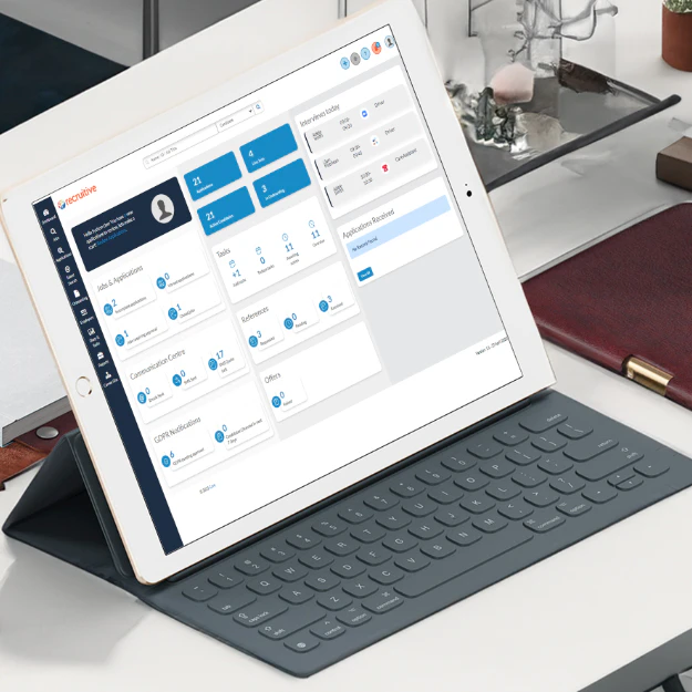 screenshot of Recruitive