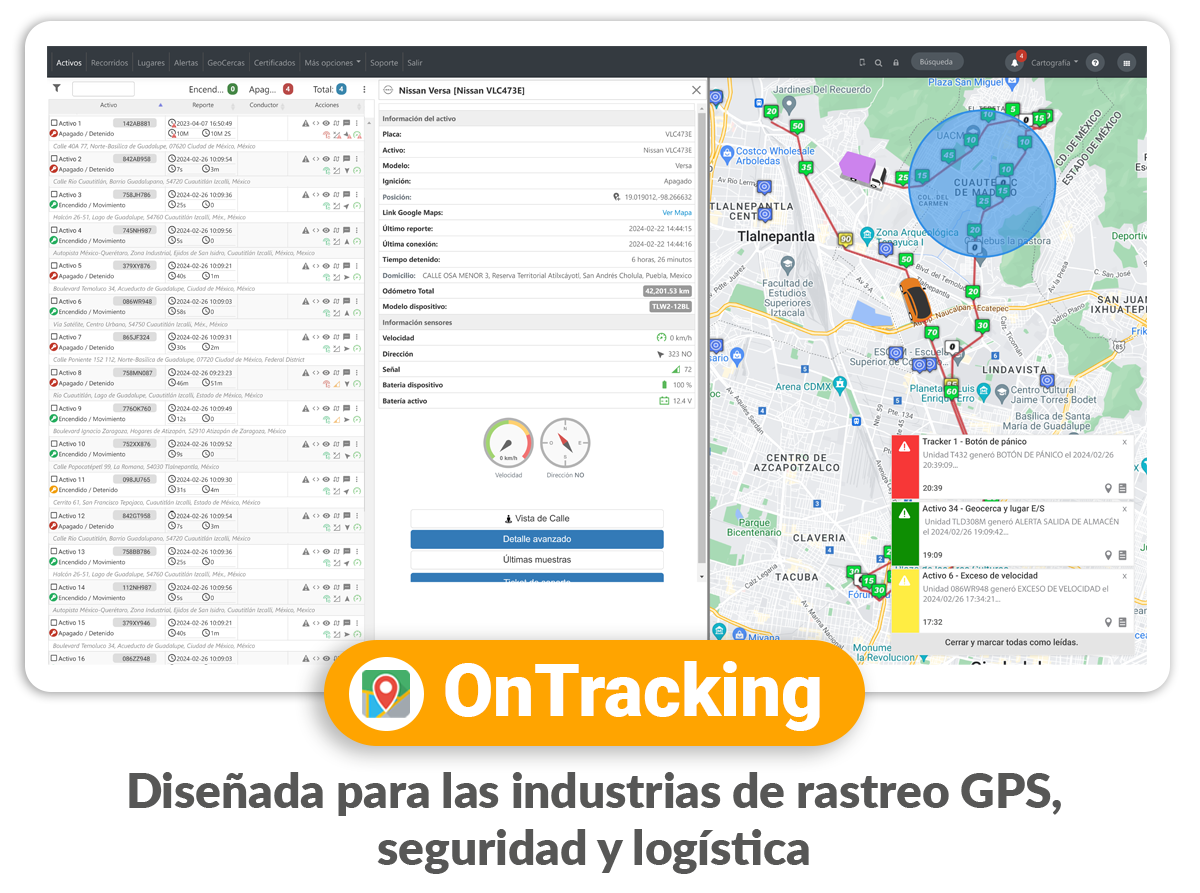 screenshot of RedGPS