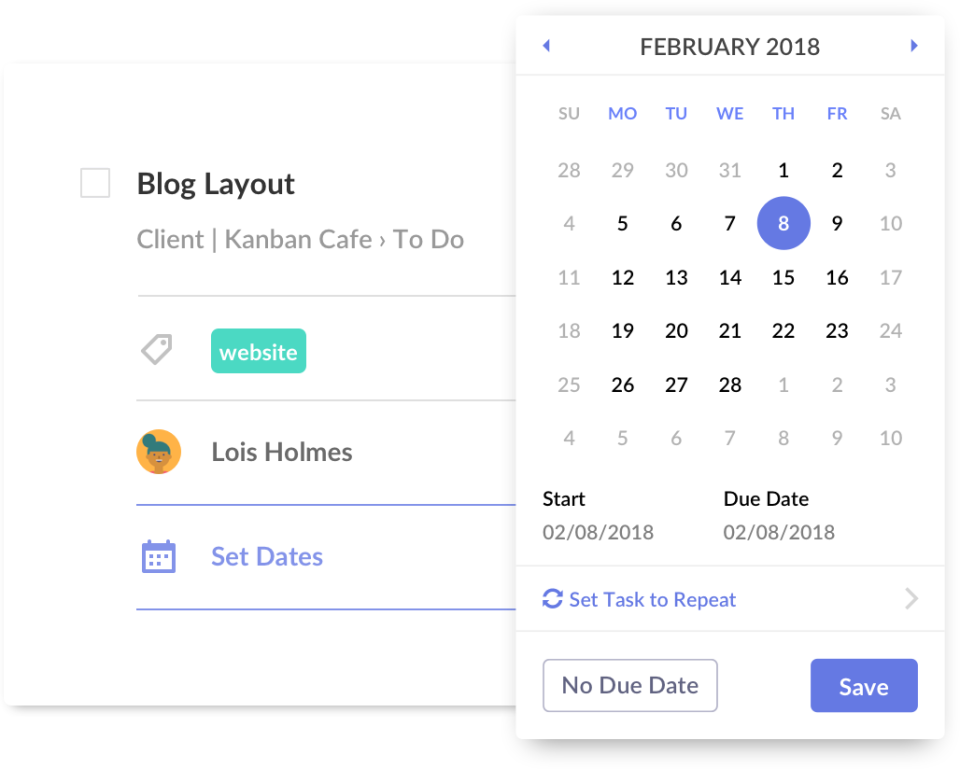 screenshot of Redbooth