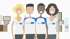 screenshot of ReferralMD