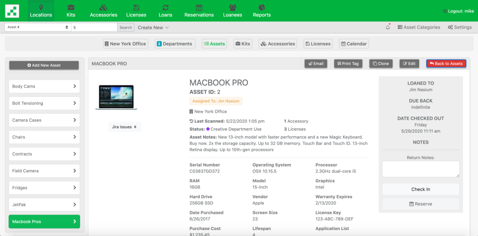 screenshot of Reftab
