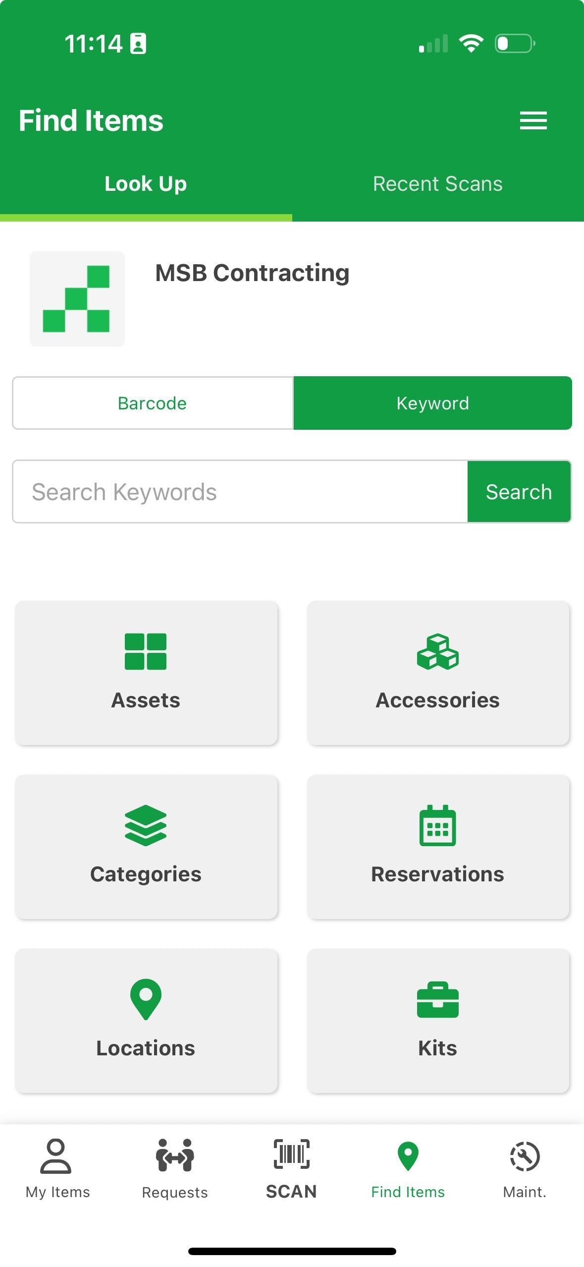screenshot of Reftab