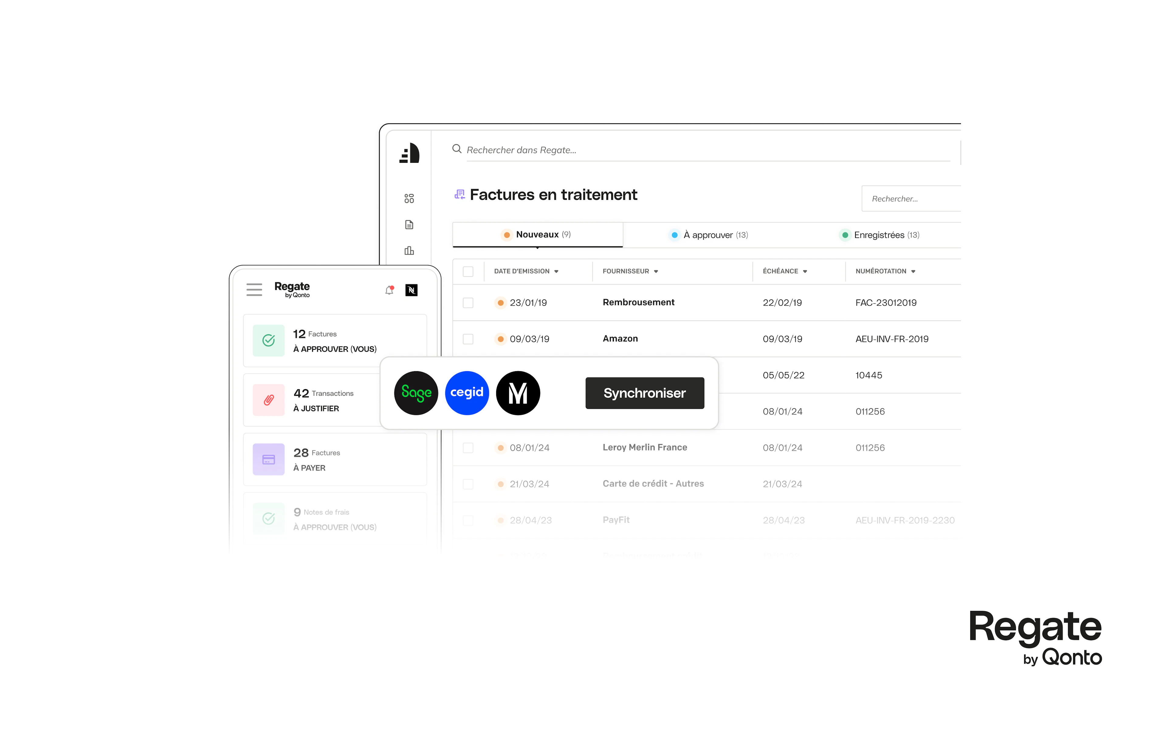 screenshot of Regate