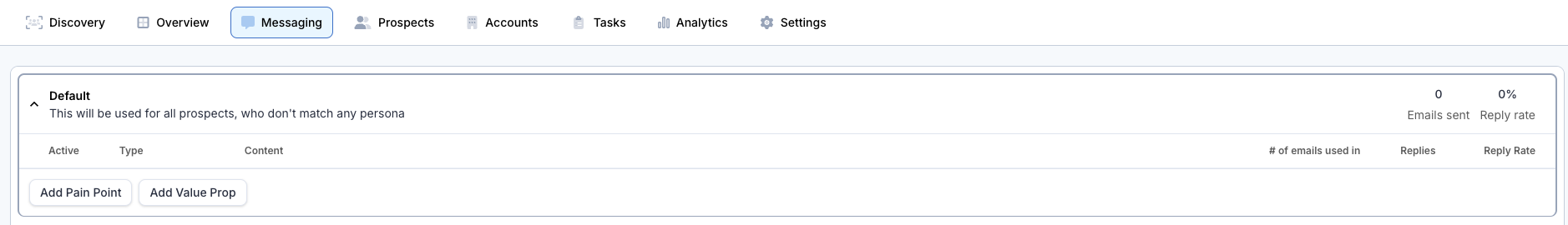 screenshot of Regie.ai