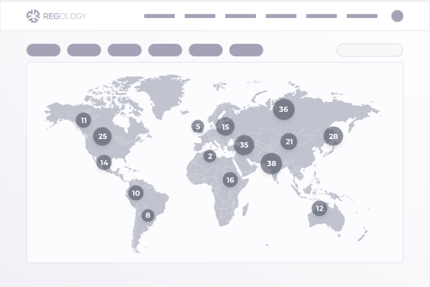 screenshot of Regology