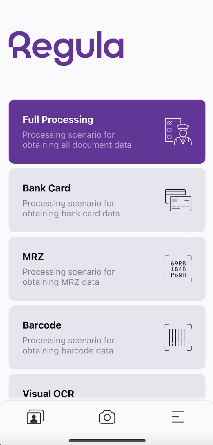 screenshot of Regula