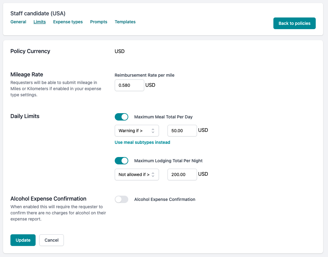 screenshot of Reimbi