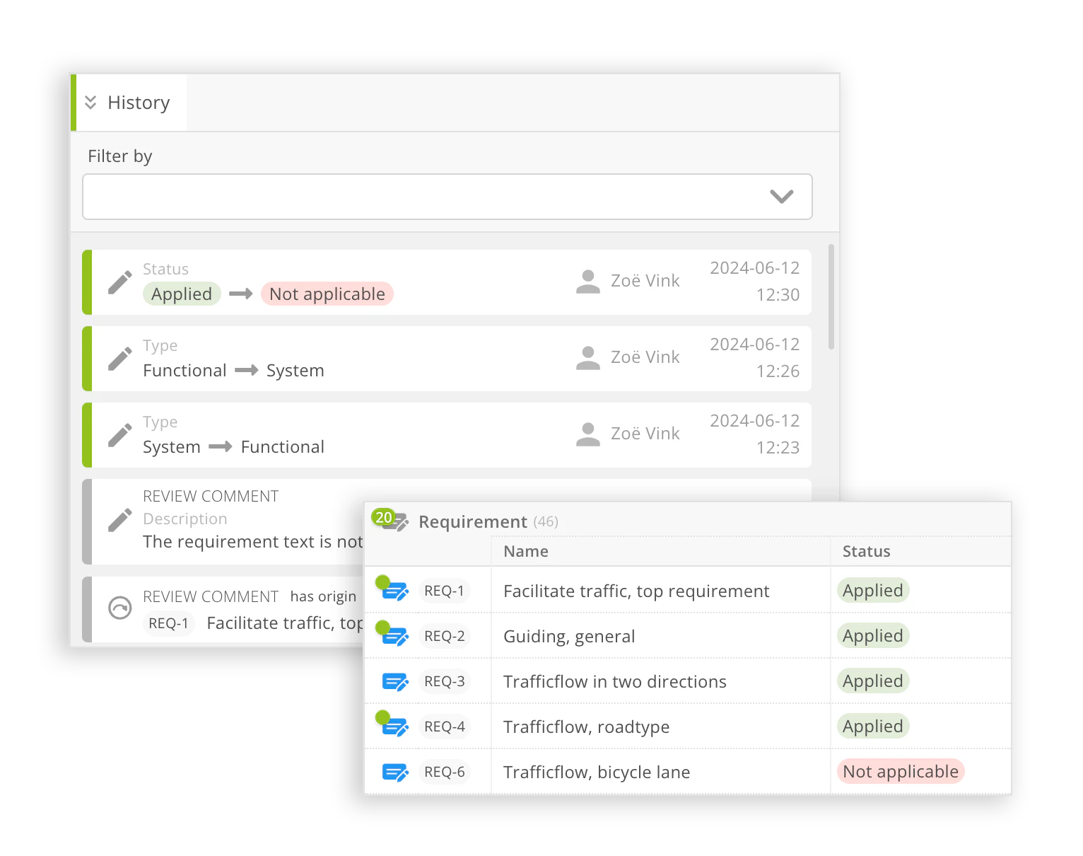 screenshot of Relatics