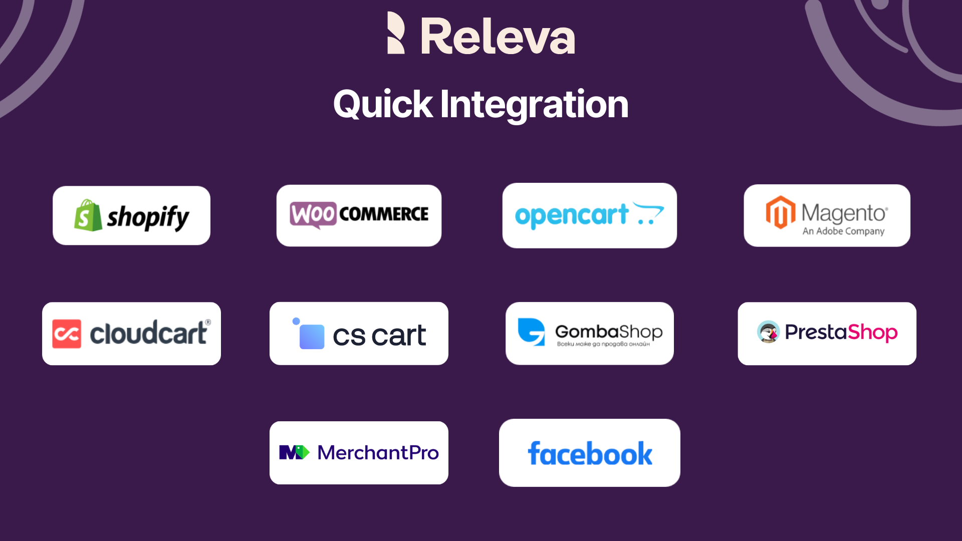 screenshot of Releva