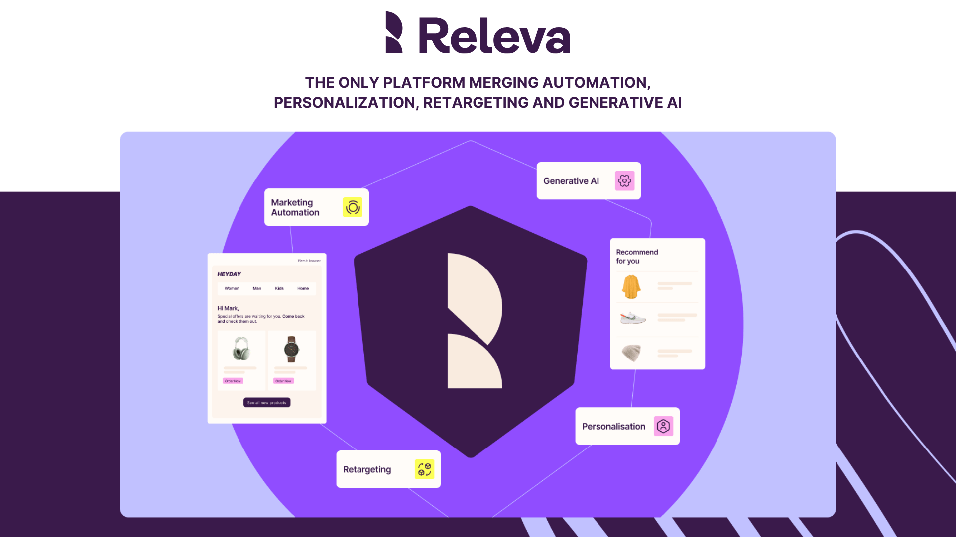 screenshot of Releva