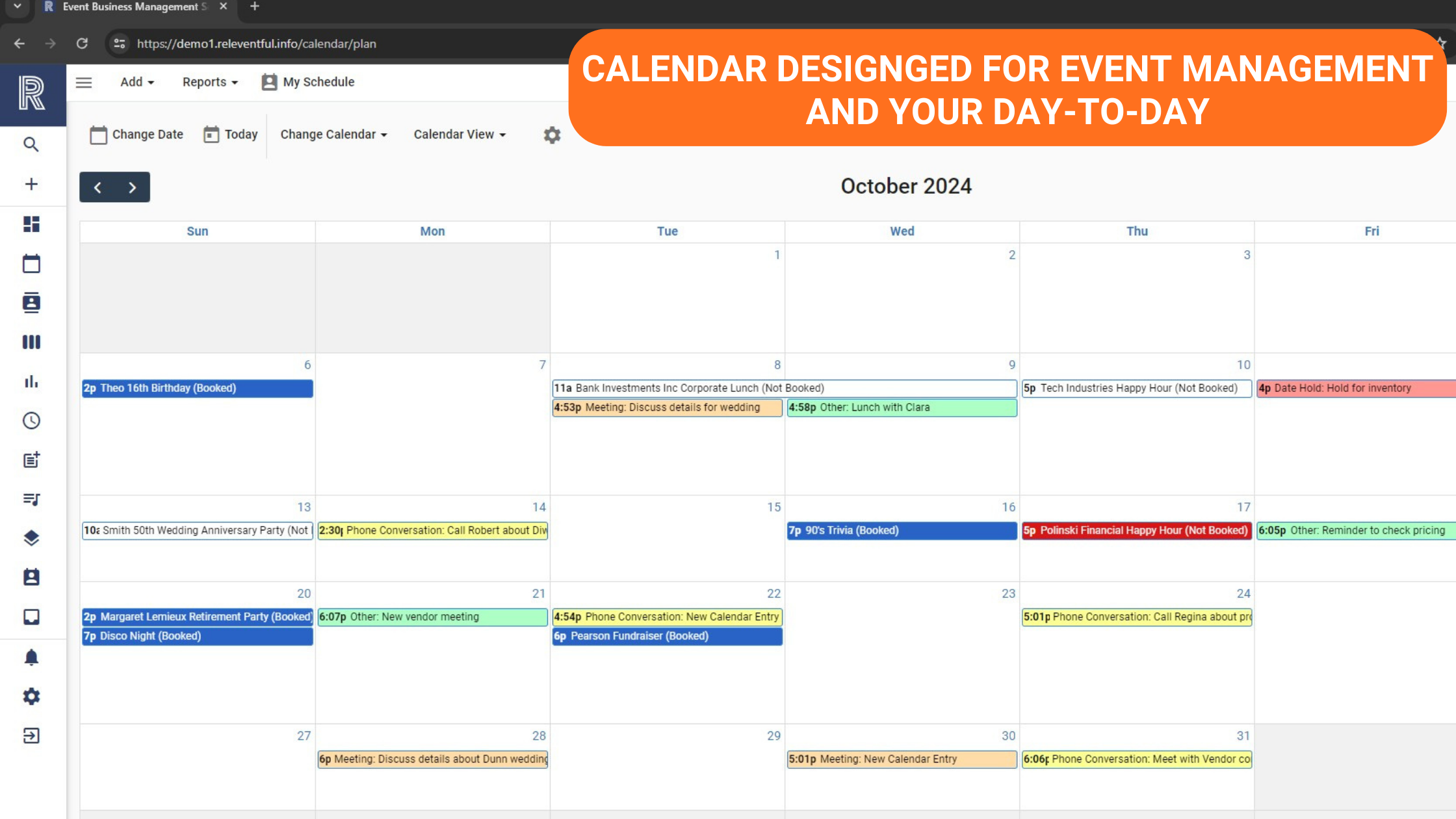 screenshot of Releventful