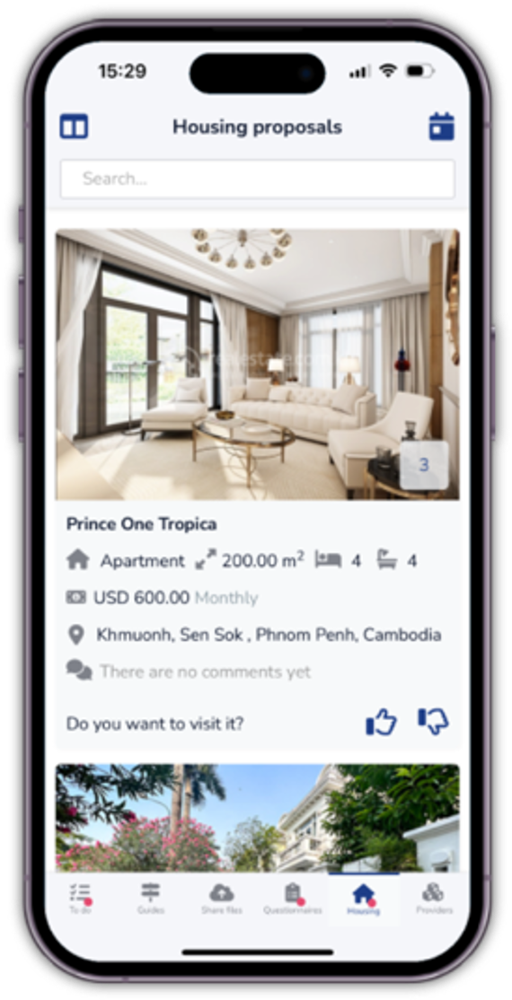screenshot of ReloTalent