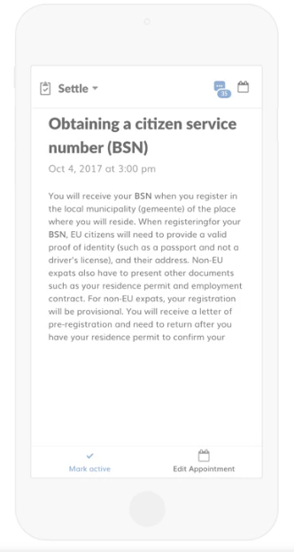 screenshot of RelocationOnline