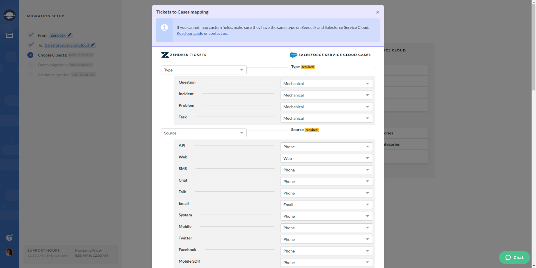 screenshot of Relokia