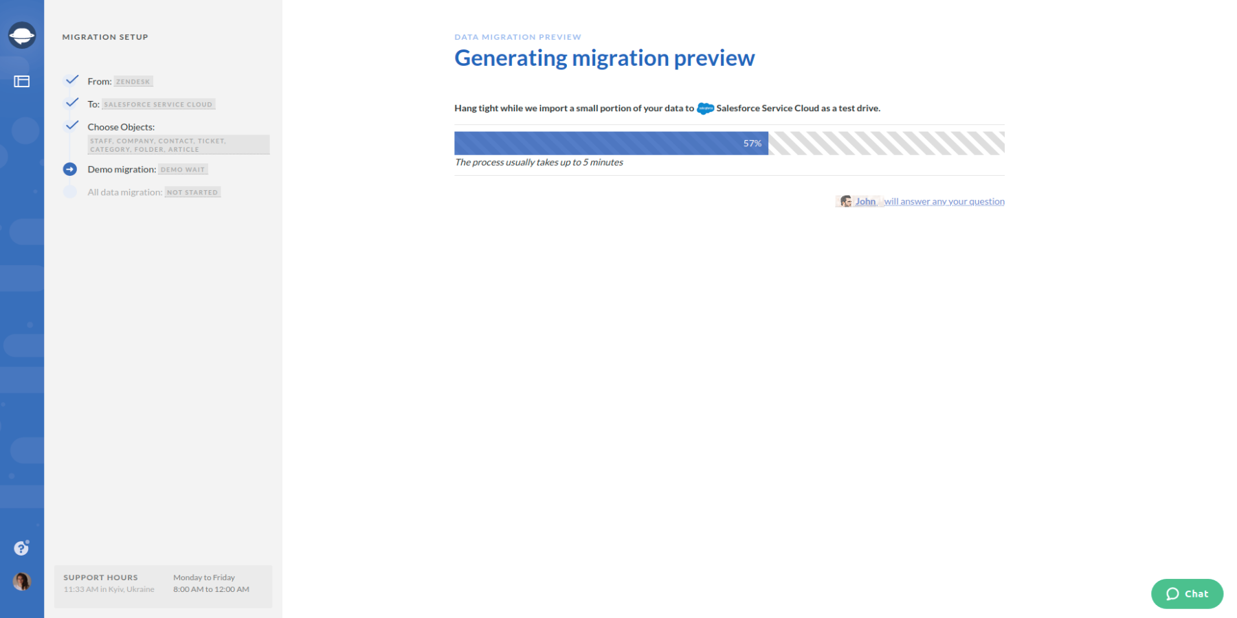 screenshot of Relokia