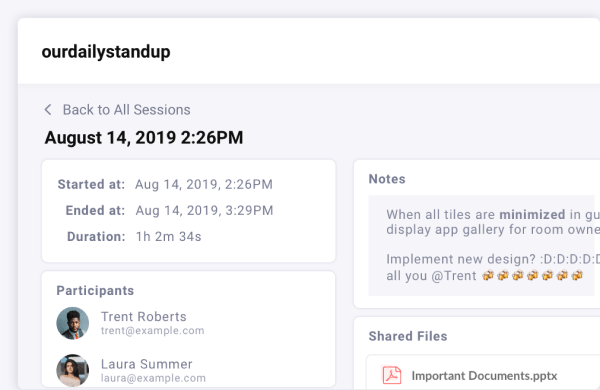 screenshot of RemoteHQ